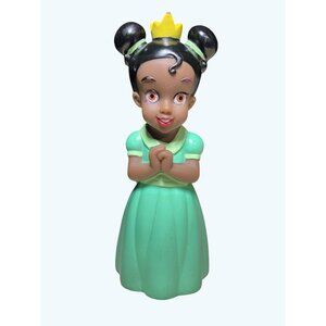 Princess Tiana Small Soft Vinyl Squeak Toy Disney Character Figurine 5.5" Tall